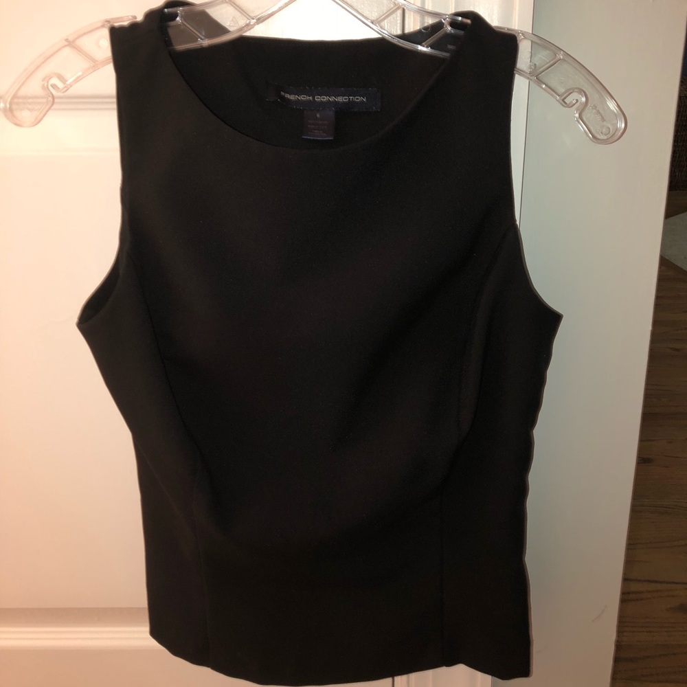 French Connection Black Tank